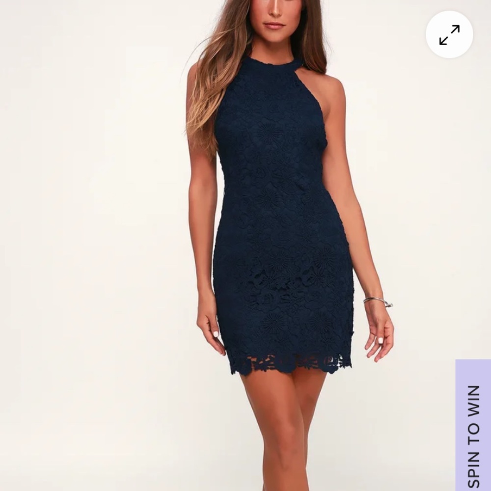 Lulus Love Poem Mini Dress View 2